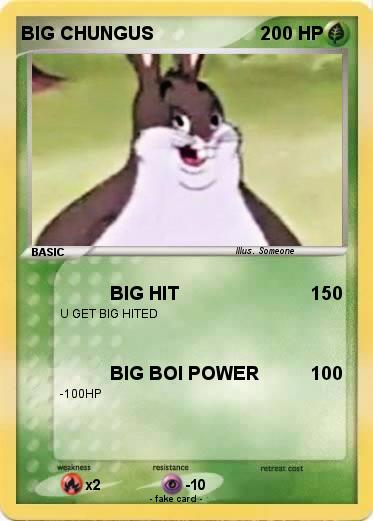 Pokemon BIG CHUNGUS