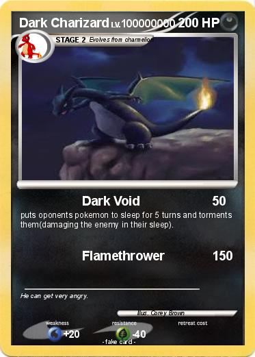 Pokemon Dark Charizard