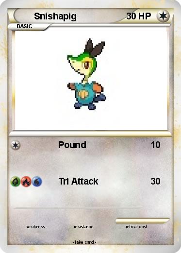 Pokemon Snishapig