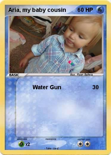 Pokemon Aria, my baby cousin