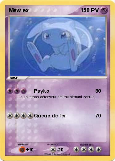 Pokemon Mew ex