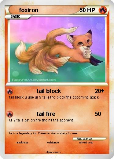 Pokemon foxiron