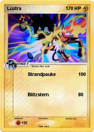 Pokemon Luxtra