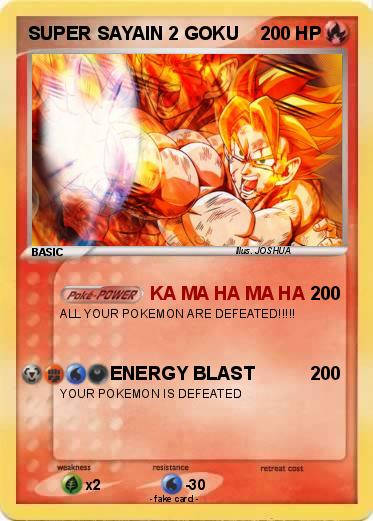Pokemon SUPER SAYAIN 2 GOKU