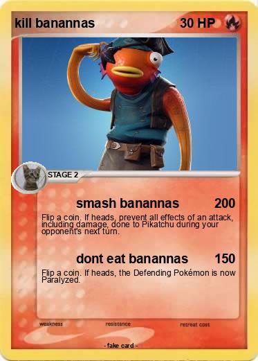 Pokemon kill banannas