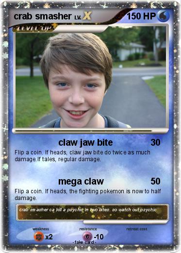 Pokemon crab smasher