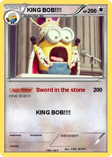 Pokemon KING BOB!!!!
