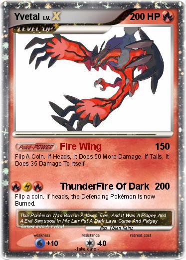 Pokemon Yvetal