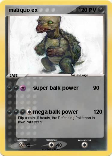 Pokemon matiquo ex