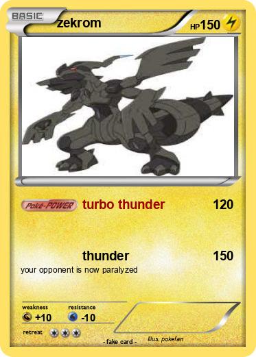 Pokemon zekrom