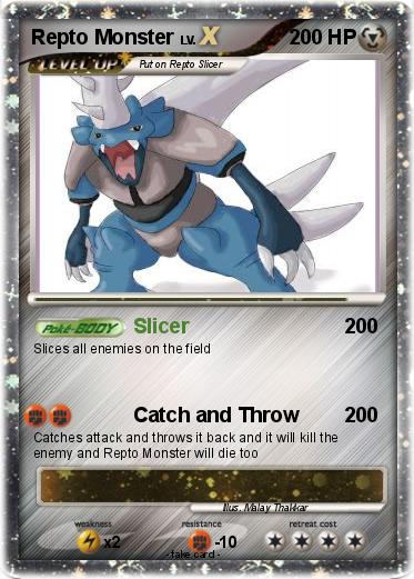 Pokemon Repto Monster
