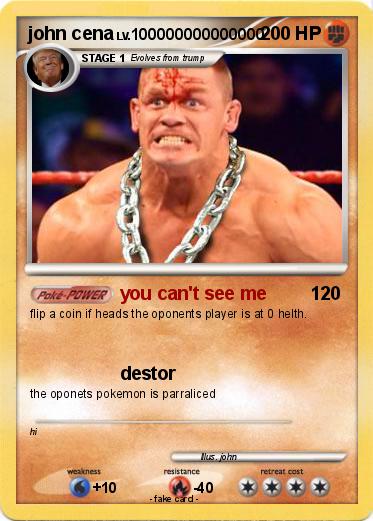 Pokemon john cena