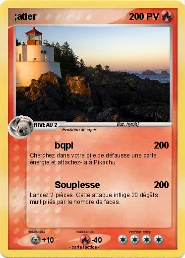 Pokemon ;atier