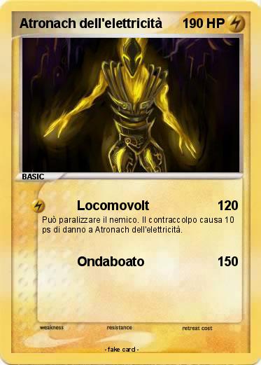 Pokemon Atronach dell'elettricità