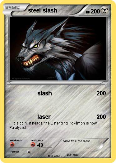 Pokemon steel slash