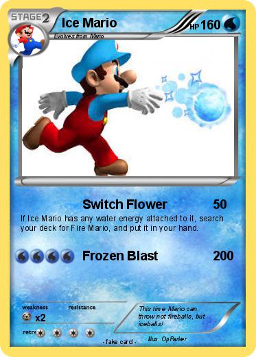 Pokemon Ice Mario