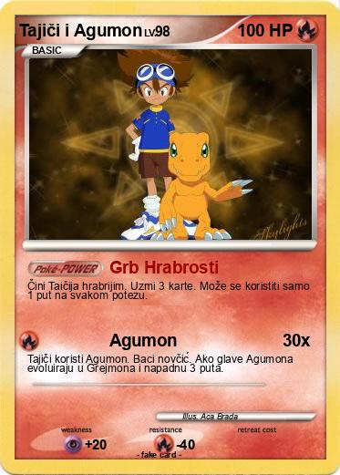 Pokemon Tajiči i Agumon