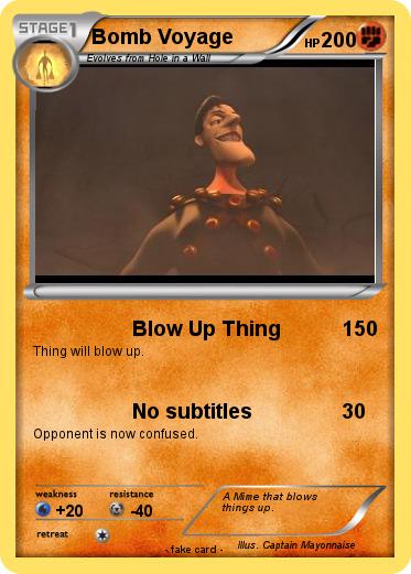 Pokemon Bomb Voyage