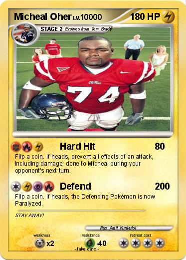 Pokemon Micheal Oher
