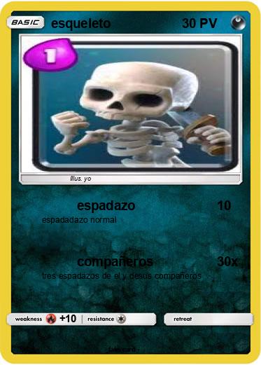 Pokemon esqueleto