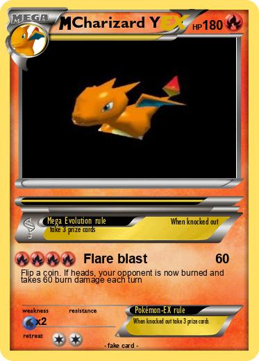 Pokemon Charizard Y