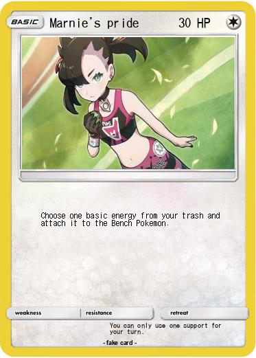 Pokemon Marnie's pride