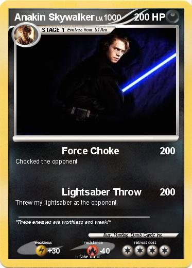 Pokemon Anakin Skywalker
