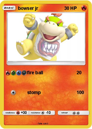Pokemon bowser jr