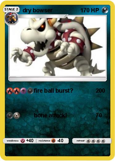 Pokemon dry bowser