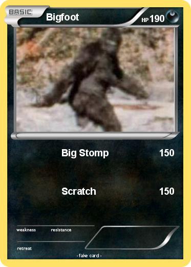 Pokemon Bigfoot