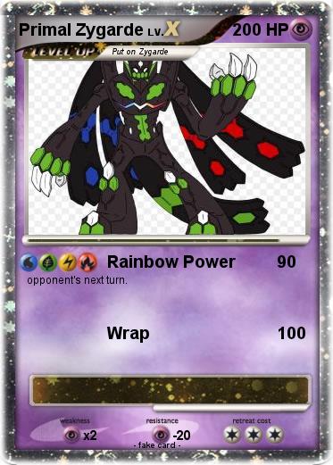 Pokemon Primal Zygarde