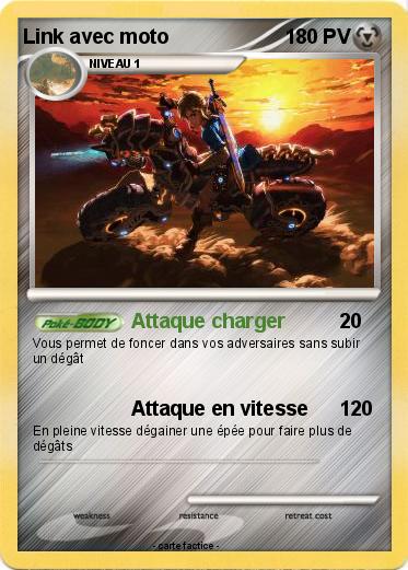 Pokemon Link avec moto