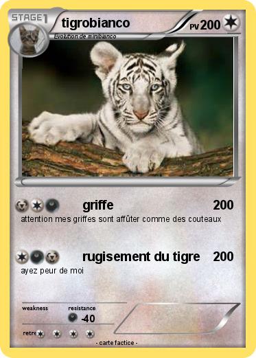 Pokemon tigrobianco