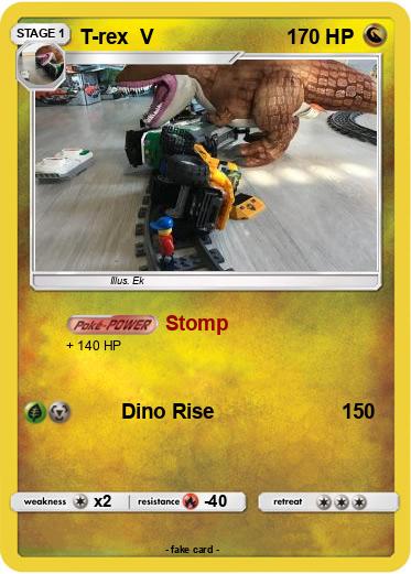 Pokemon T-rex  V
