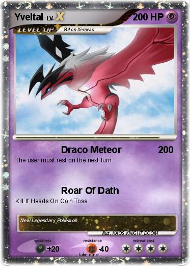 Pokemon Yveltal