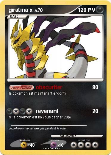 Pokemon giratina x