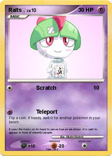Pokemon Ralts♀