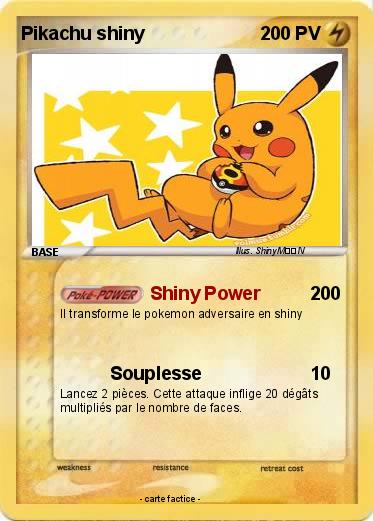 Pokemon Pikachu shiny