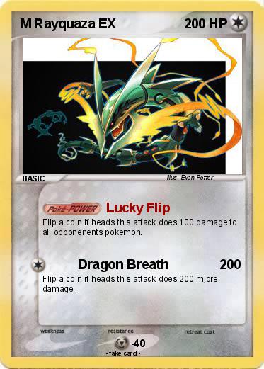 Pokemon M Rayquaza EX