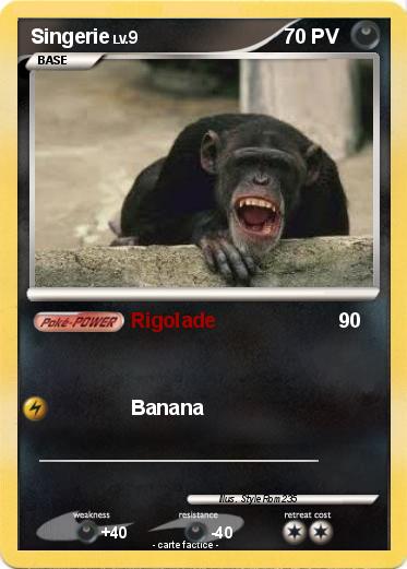 Pokemon Singerie