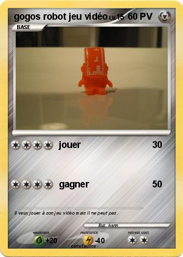 Pokemon gogos robot jeu vidéo
