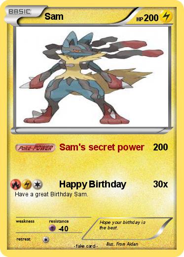 Pokemon Sam
