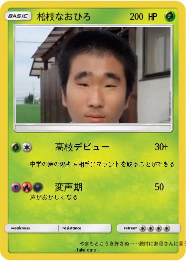 Pokemon 松枝なおひろ