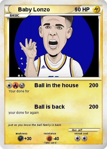 Pokemon Baby Lonzo