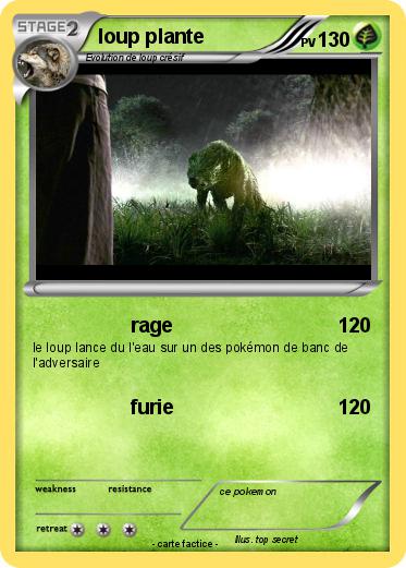 Pokemon loup plante