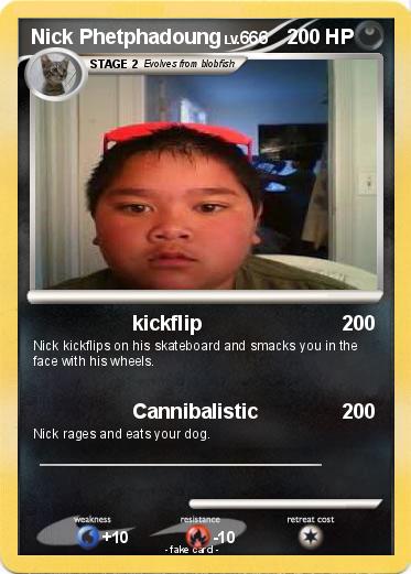 Pokemon Nick Phetphadoung