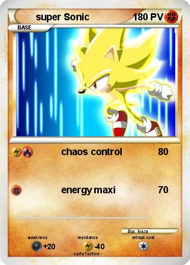 Pokemon super Sonic