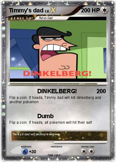Pokemon Timmy's dad