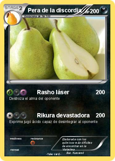 Pokemon Pera de la discordia