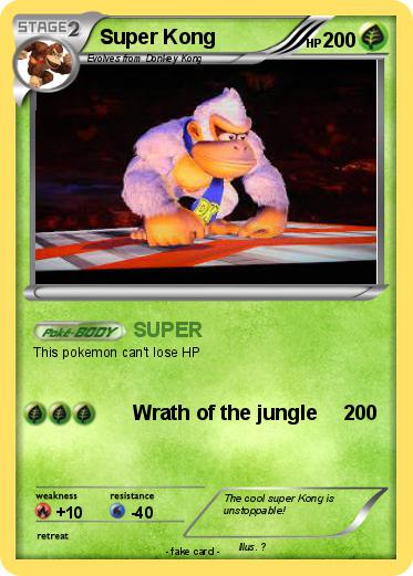 Pokemon Super Kong